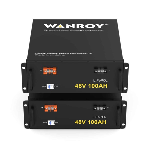 batterie litio ferro fosfato 48V 100AH